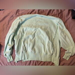 American Eagle Outfitters Light Green Fleece